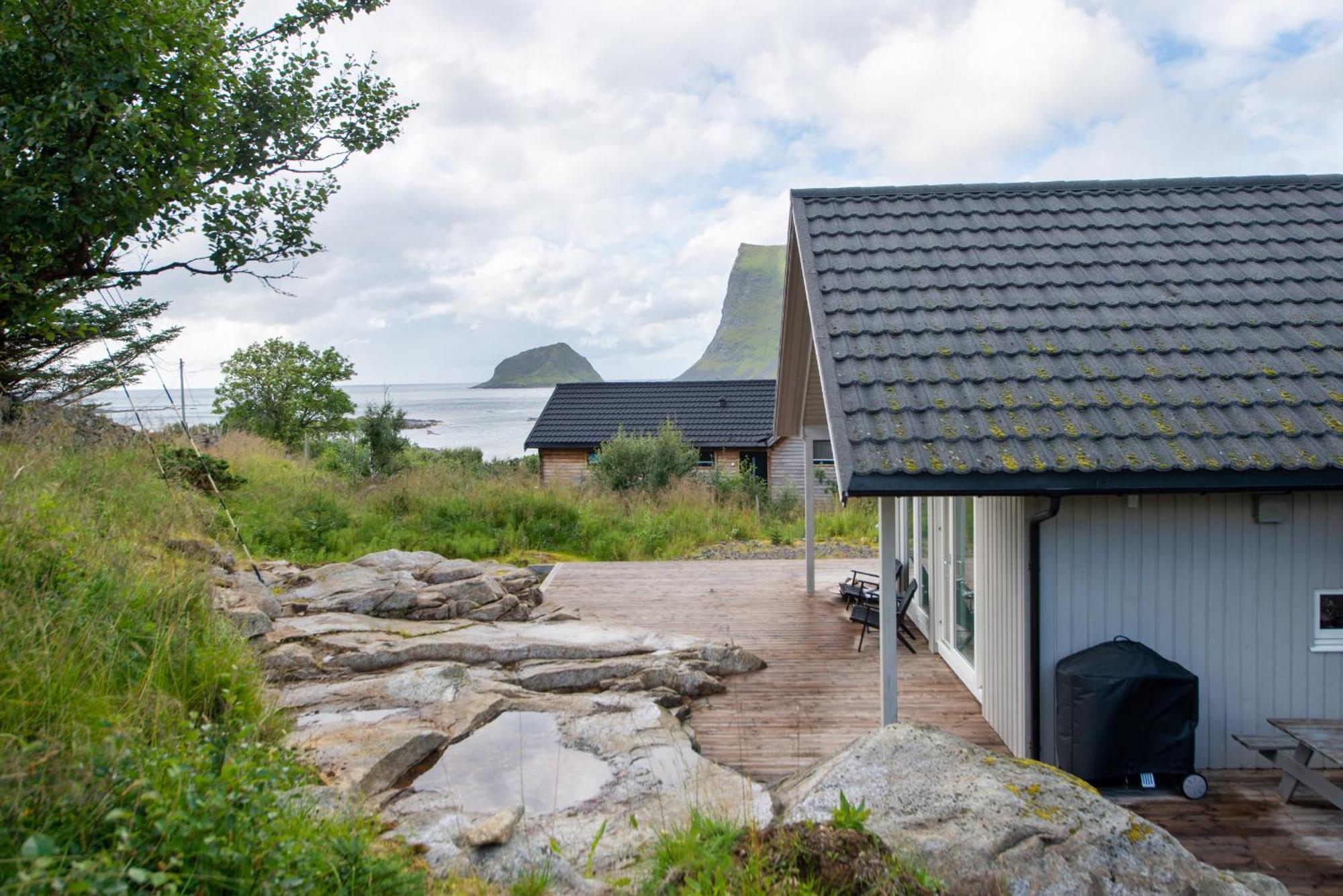 Haukland Beach Panorama Offersoya Exteriör bild