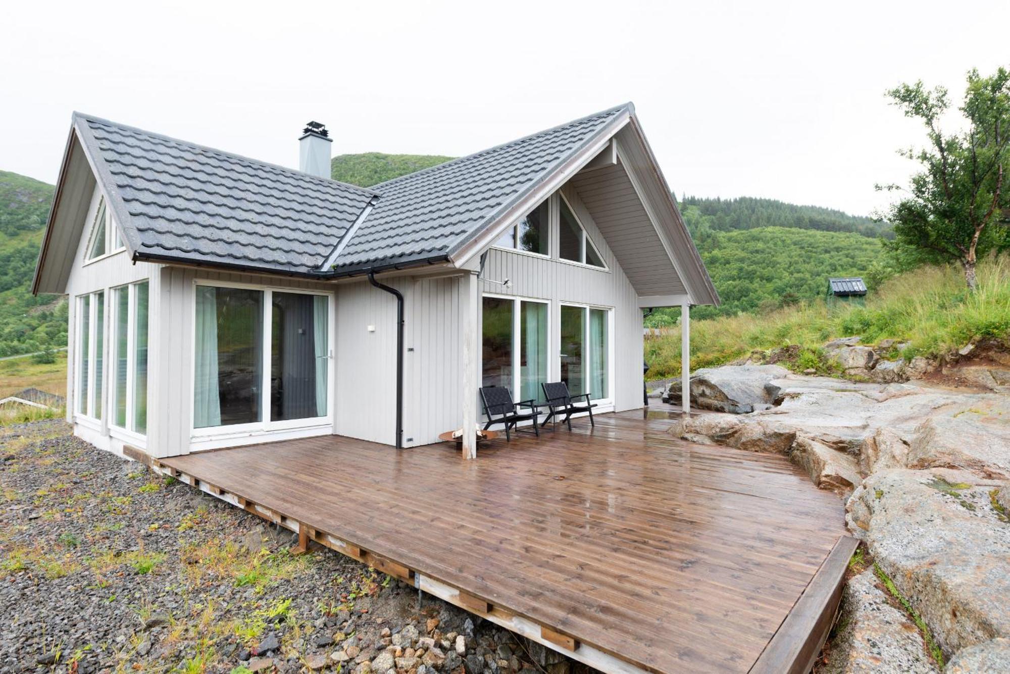 Haukland Beach Panorama Offersoya Exteriör bild