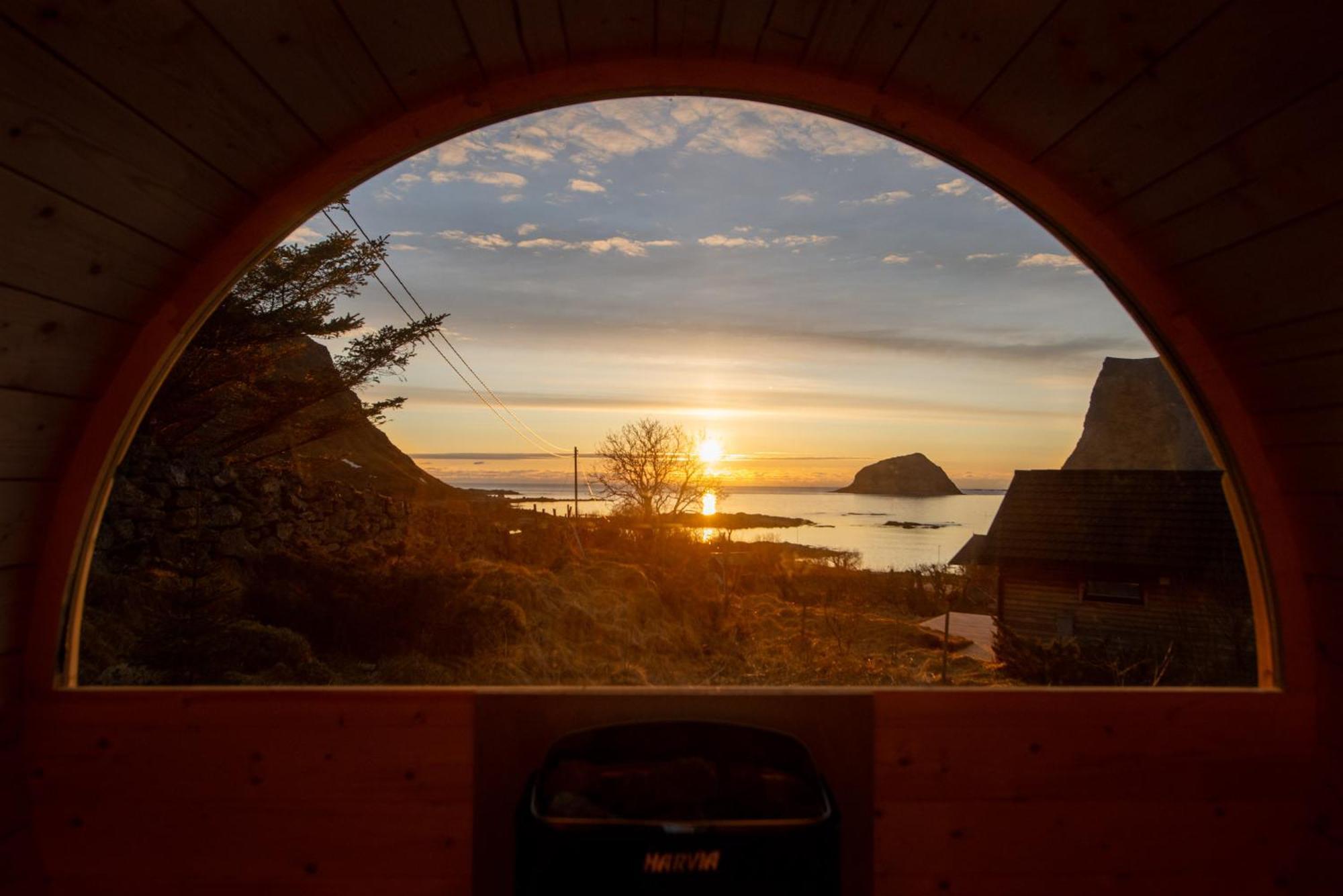 Haukland Beach Panorama Offersoya Exteriör bild