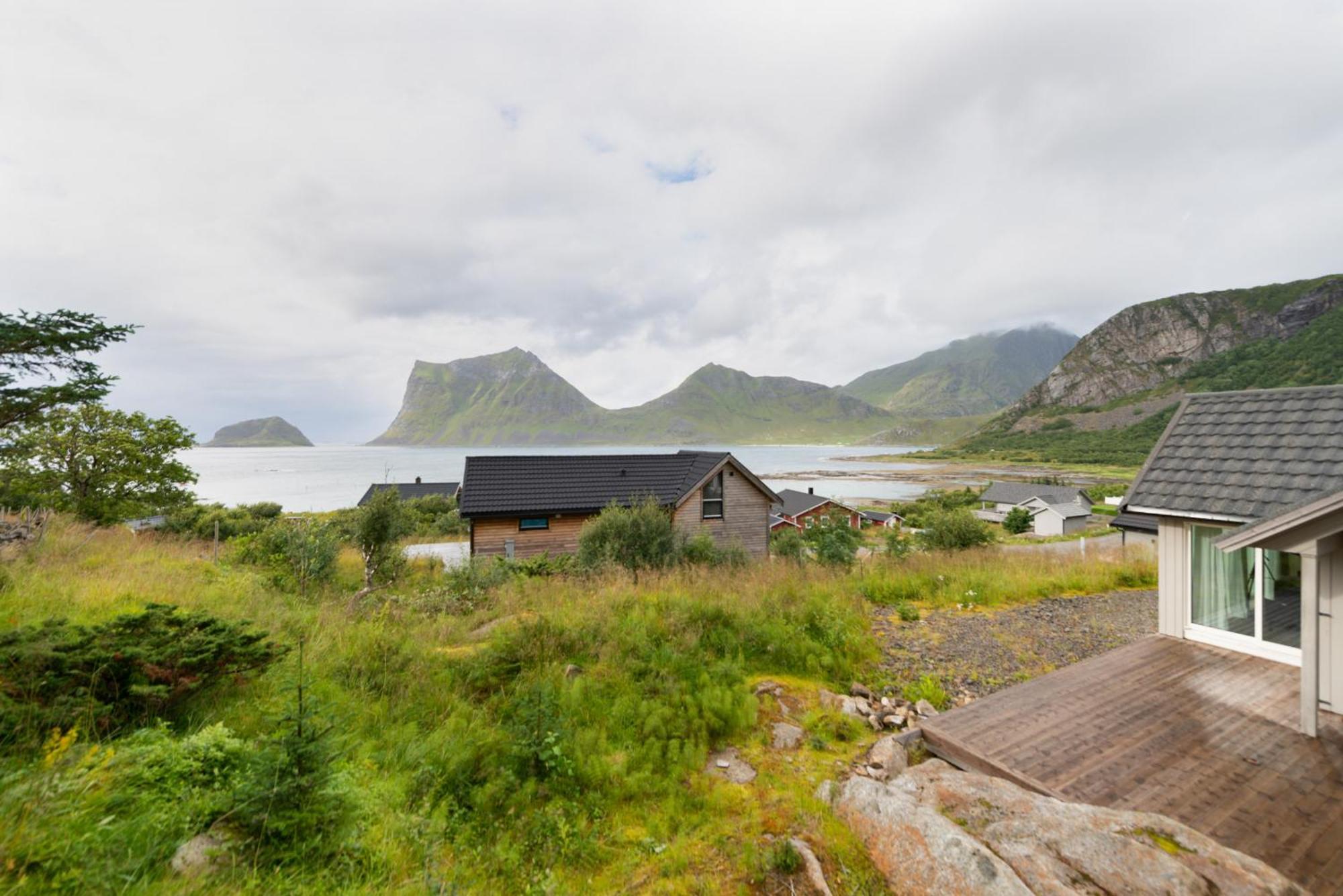 Haukland Beach Panorama Offersoya Exteriör bild